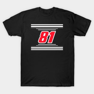 Chandler Smith #81 2024 NASCAR Design T-Shirt